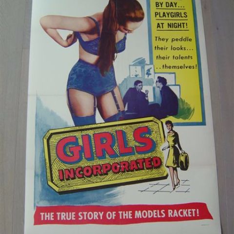 'Girls incorporated' (the true story of the models racket!) U.S. one-sheet